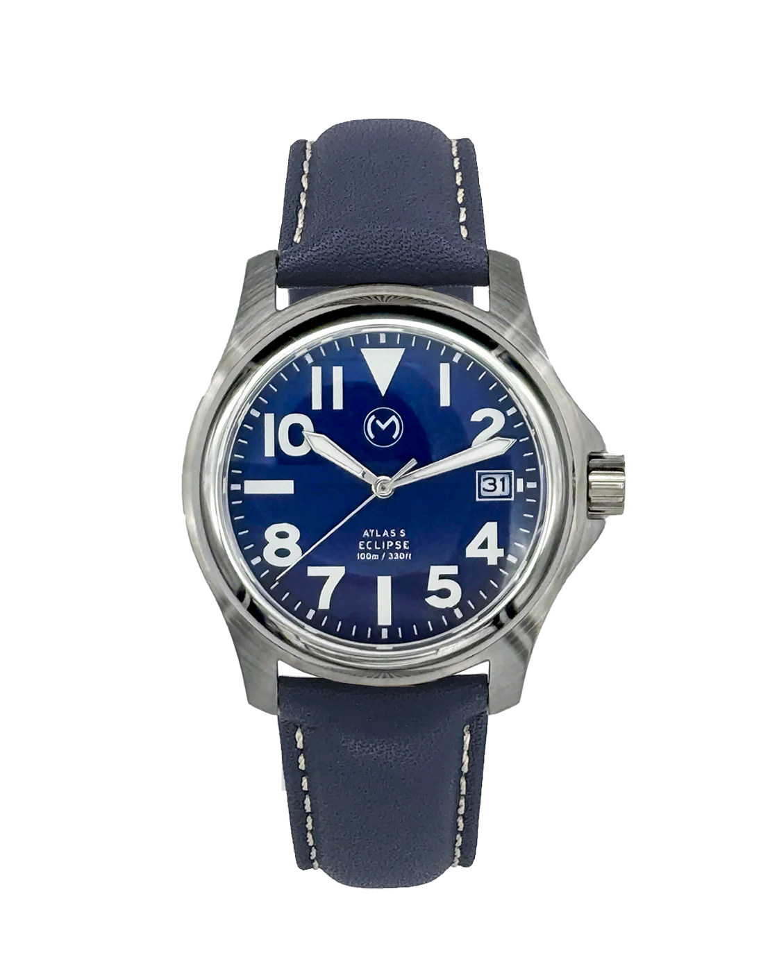 Atlas Eclipse Solar Steel [38mm] Blue - Image 5