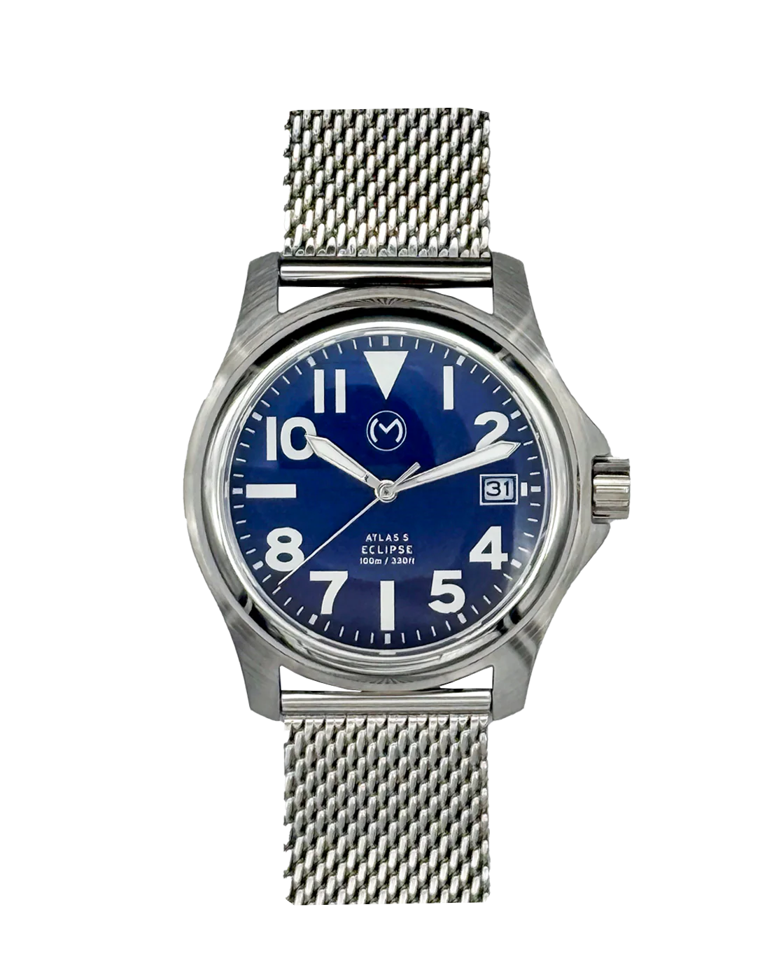 Atlas Eclipse Solar Steel [38mm] Blue - Image 6