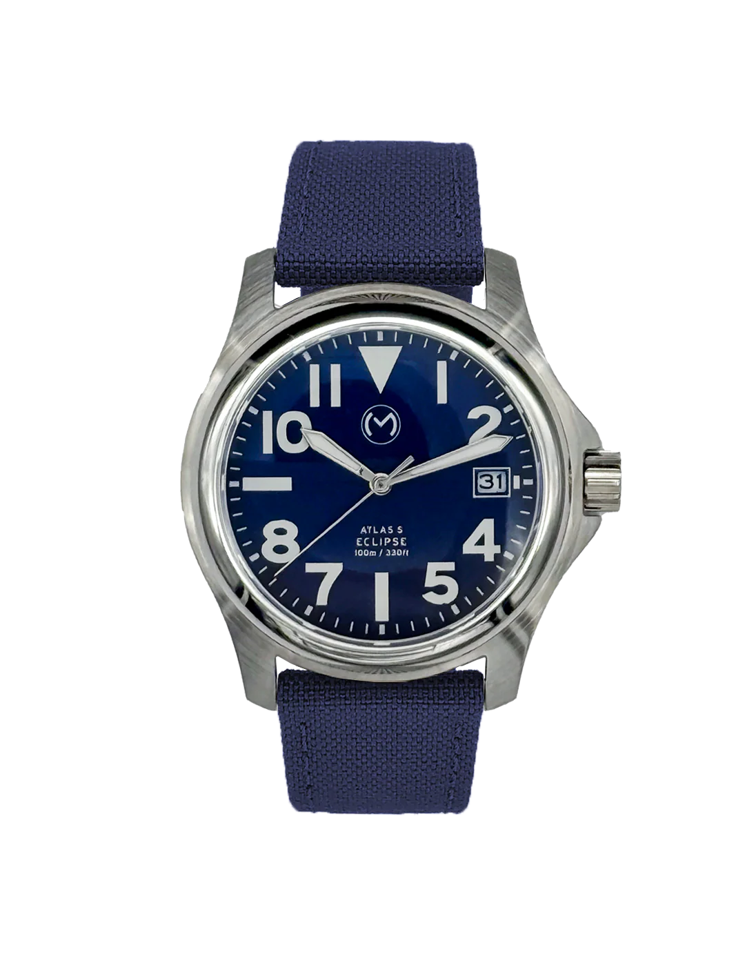 Atlas Eclipse Solar Steel [38mm] Blue - Image 8