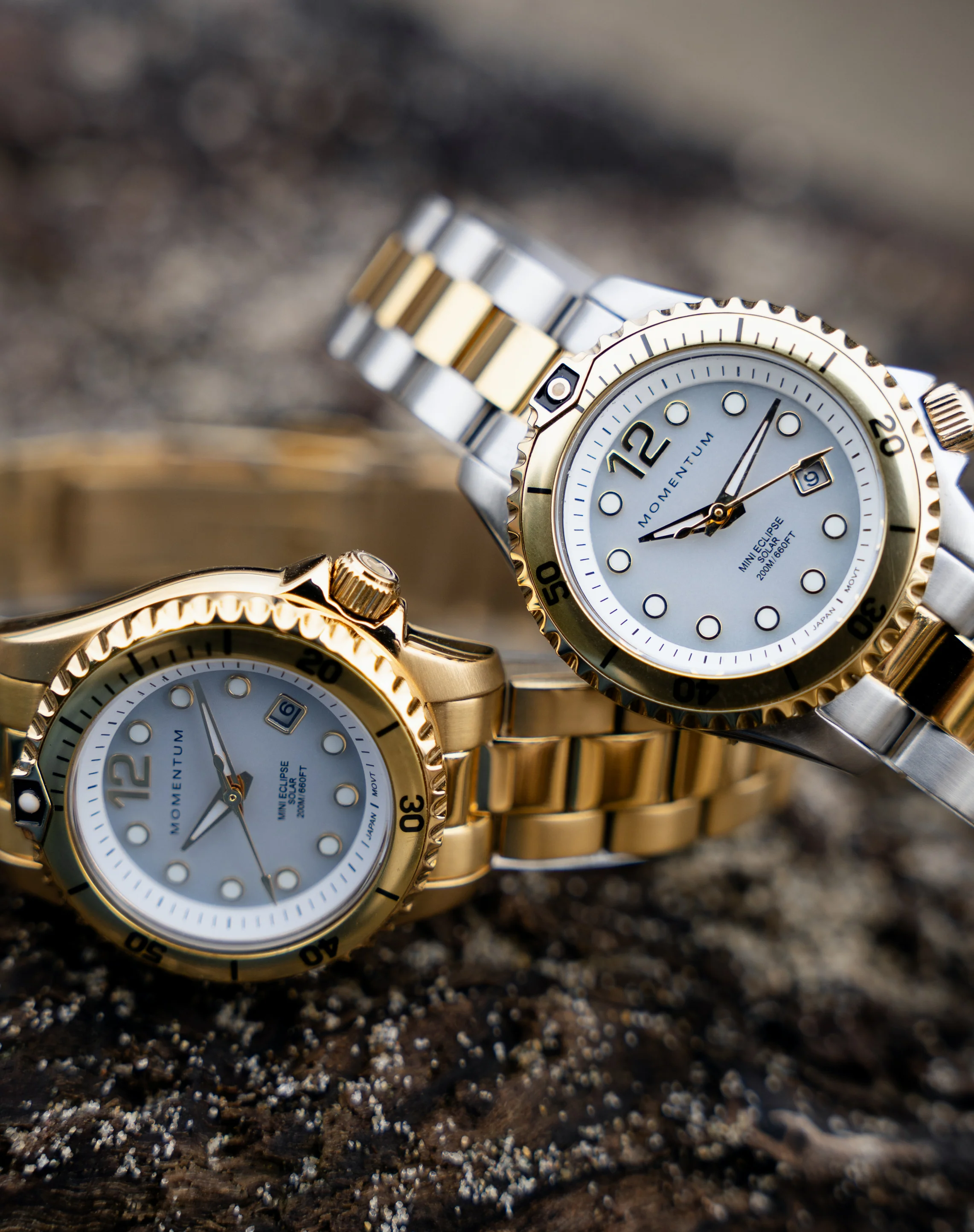 Champagne Mini Eclipse [30mm] - White/Gold - Image 3