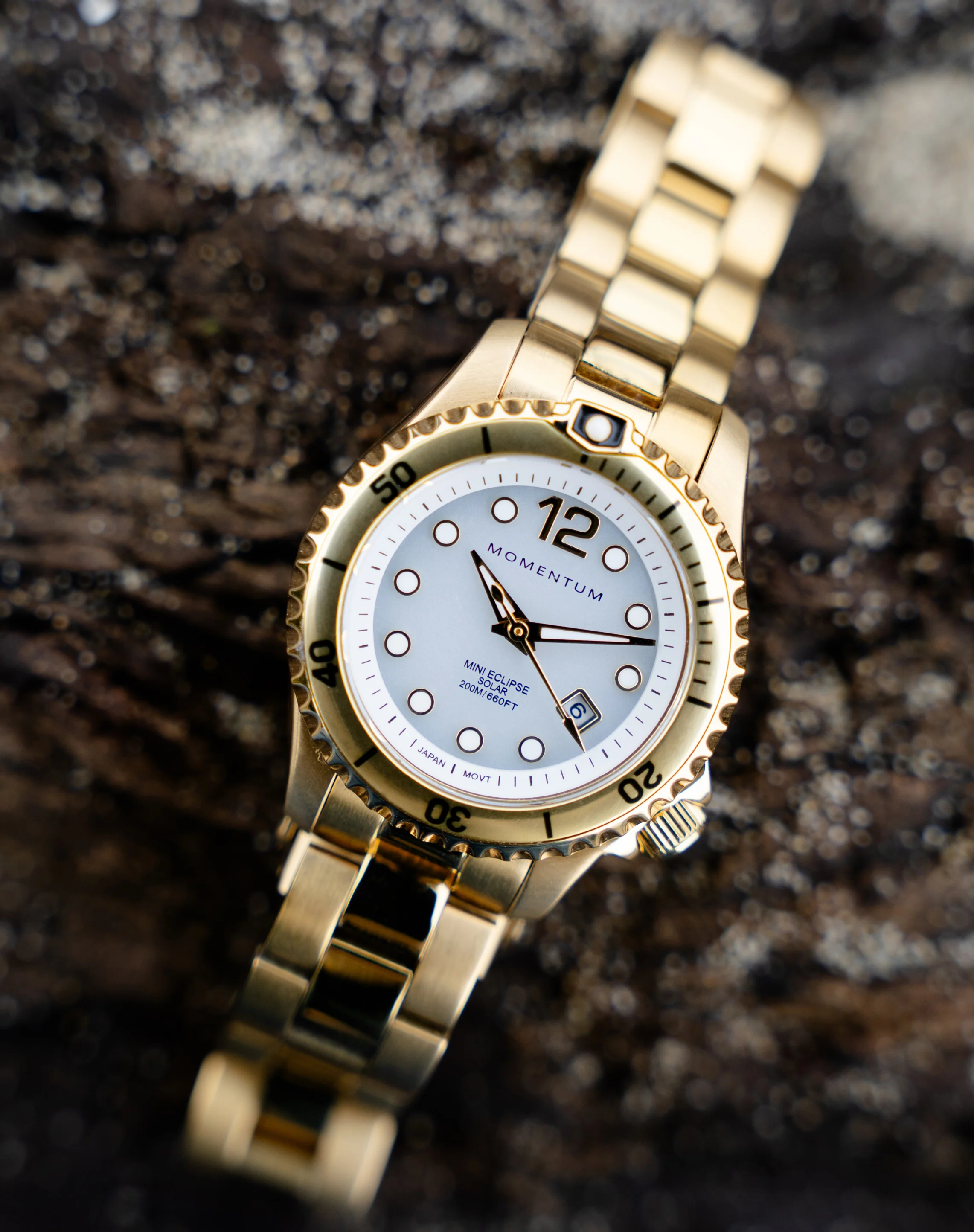 Champagne Mini Eclipse [30mm] - White/Gold - Image 4