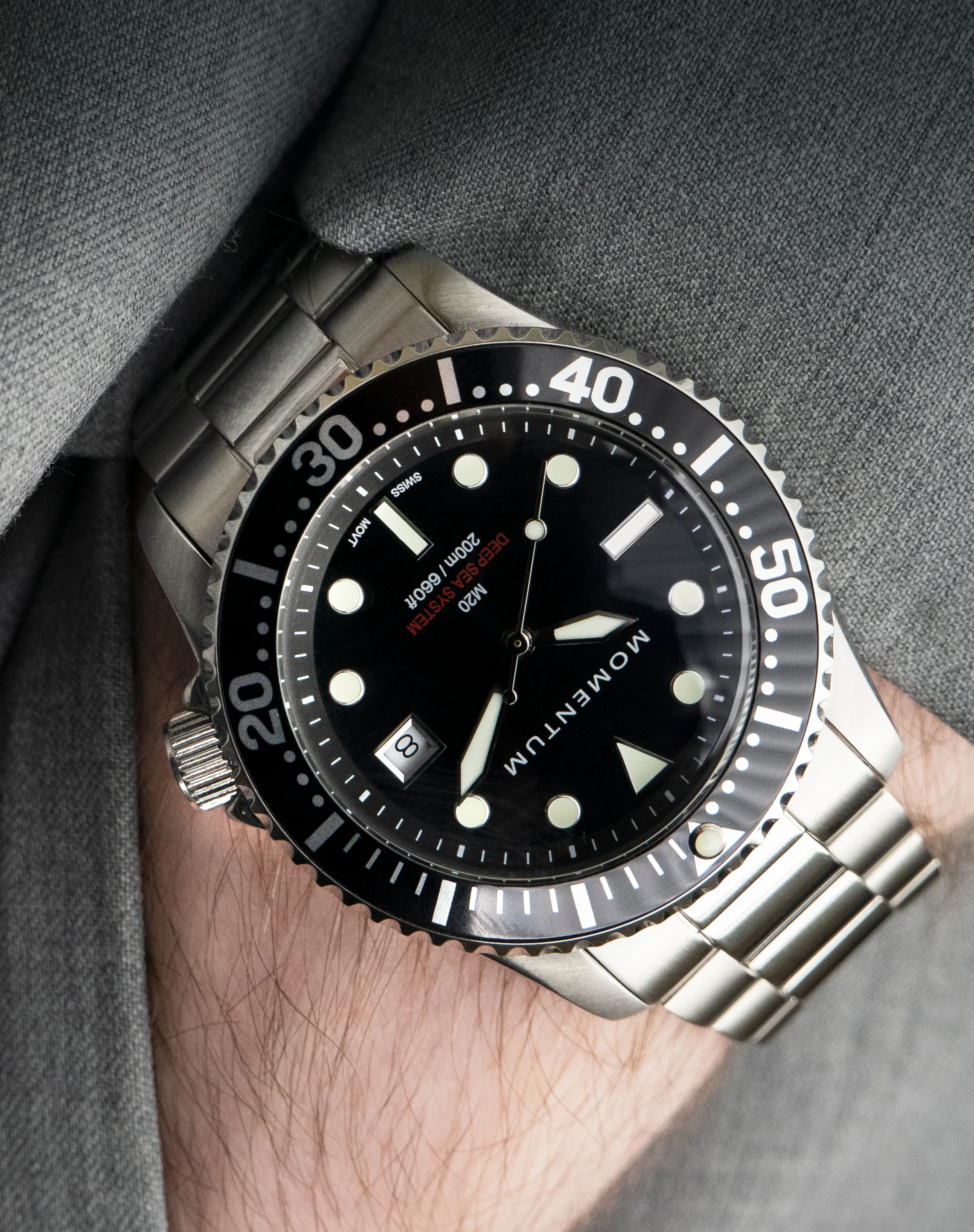 M20 DSS Diver [42mm] - Black - Image 3