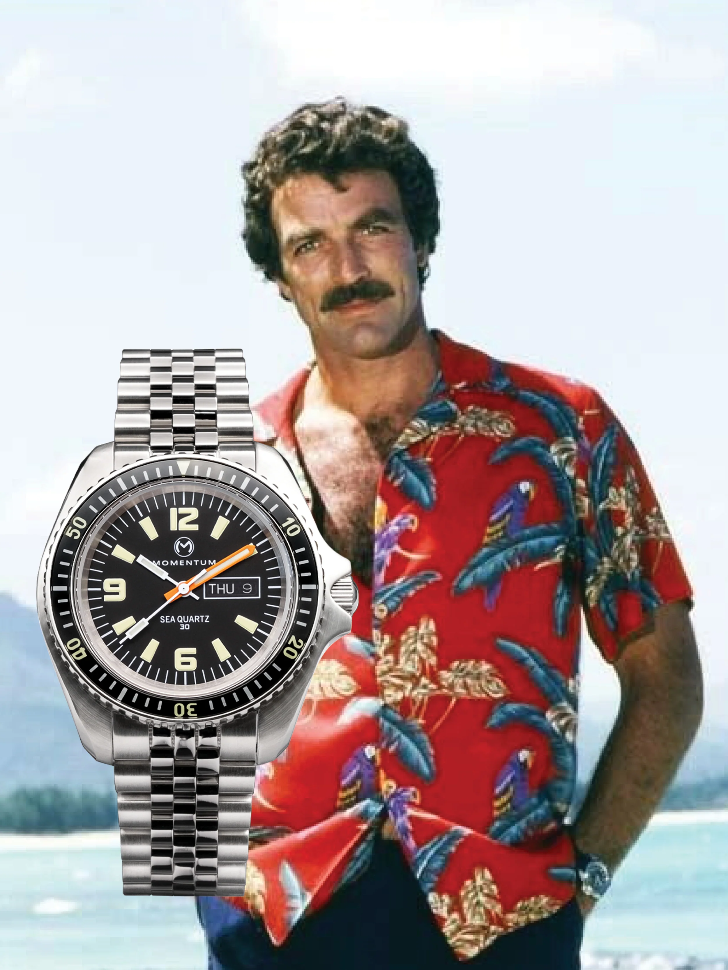 Sea Quartz 30 [42mm] - Black - Image 6